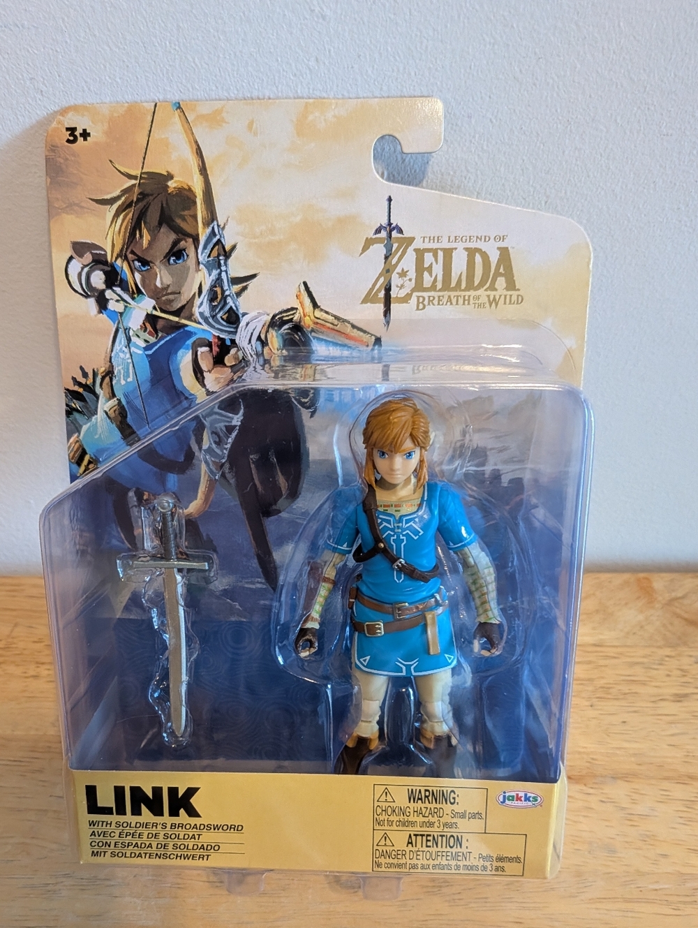 The Legend of Zelda Breath of the Wild Link Action Figure - Blue